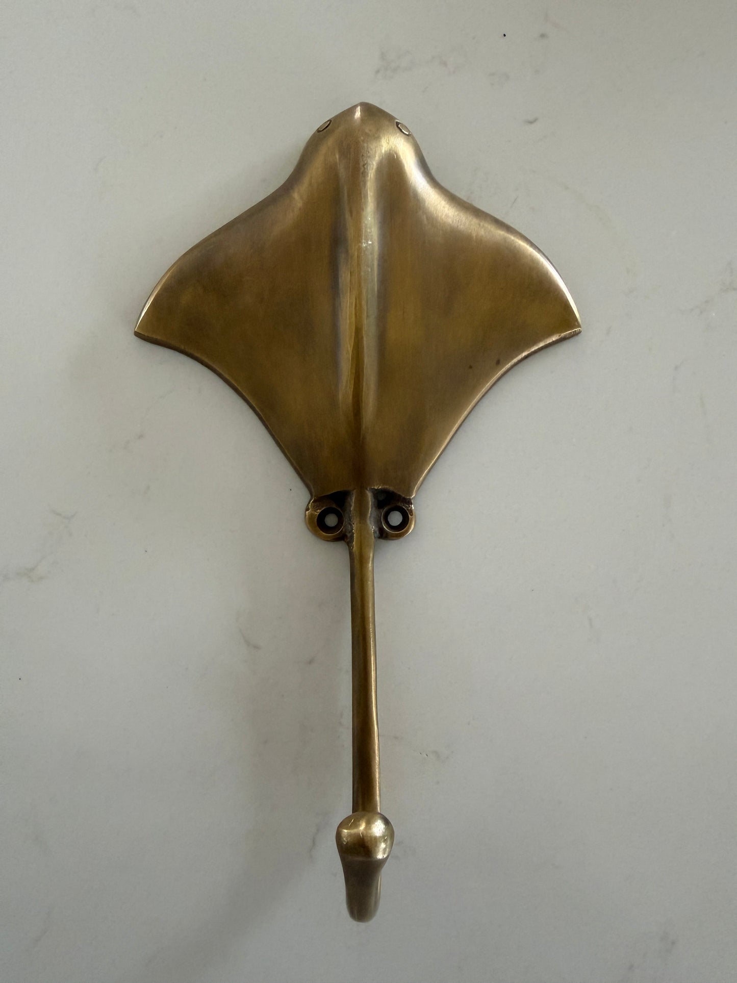 Brass Wall Hook | Stingray | large | NEW ARRIVAL