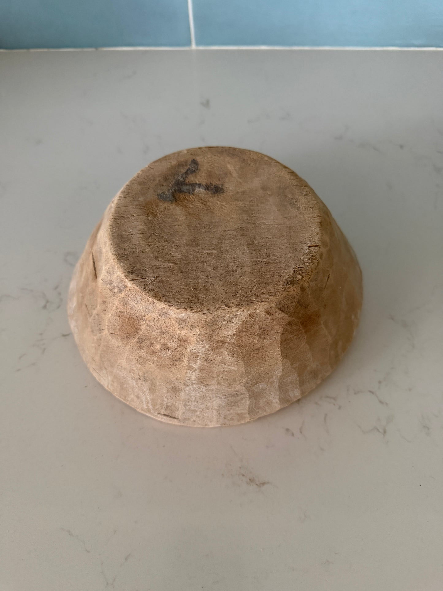 Raw Vintage Indian Parat Bowl | Bleached | Small | NEW ARRIVALS