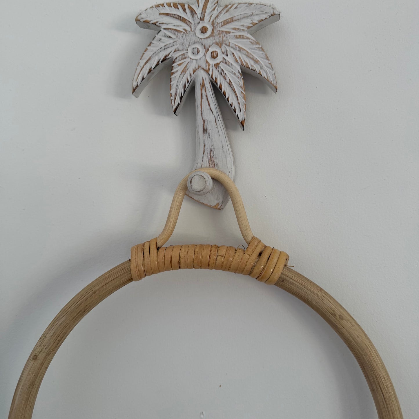 Abbey Natural Bamboo Towel Hanger | NEW ARRIVAL