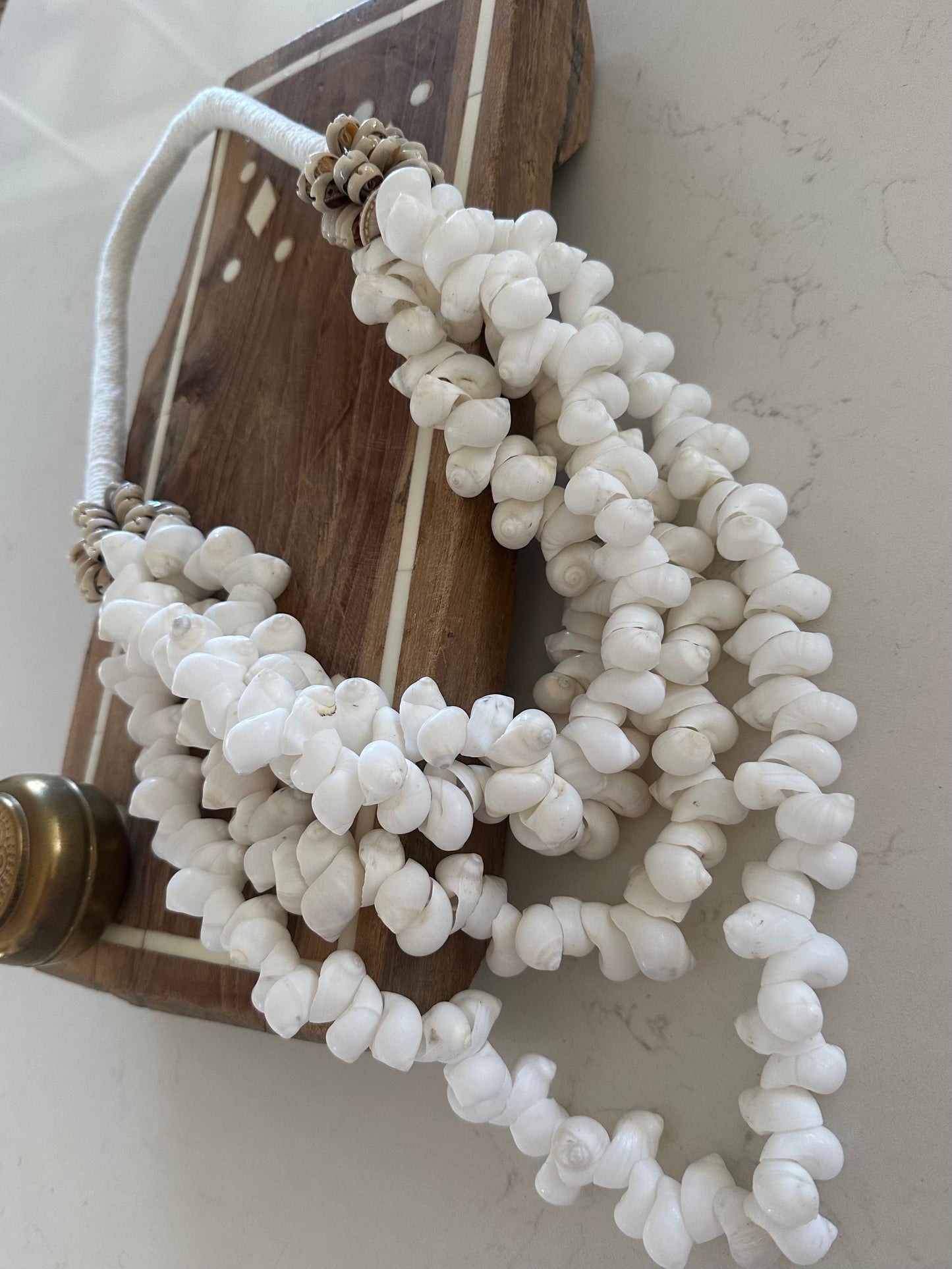 Wayan Shell Tassel/Necklace | Moon Shells | NEW ARRIVAL