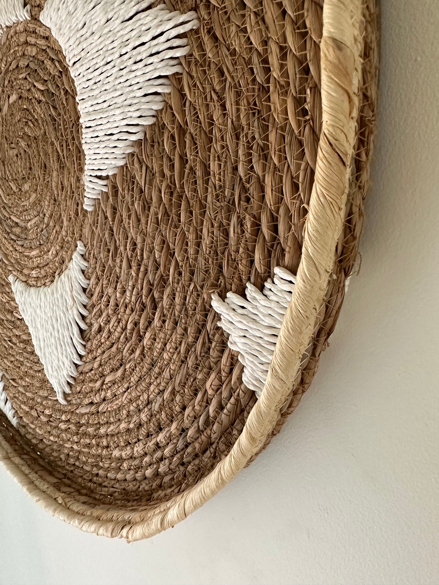 BoHo Grass Wall Basket | 60cm