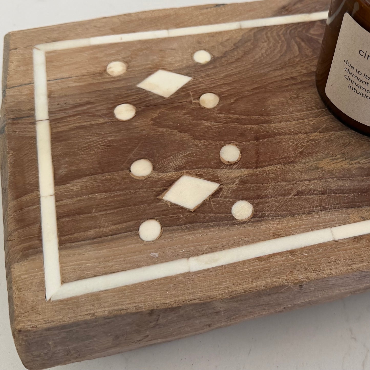 BoHo Detailed Vintage Board/Riser | Inlay | ONLY 1 AVAILABLE