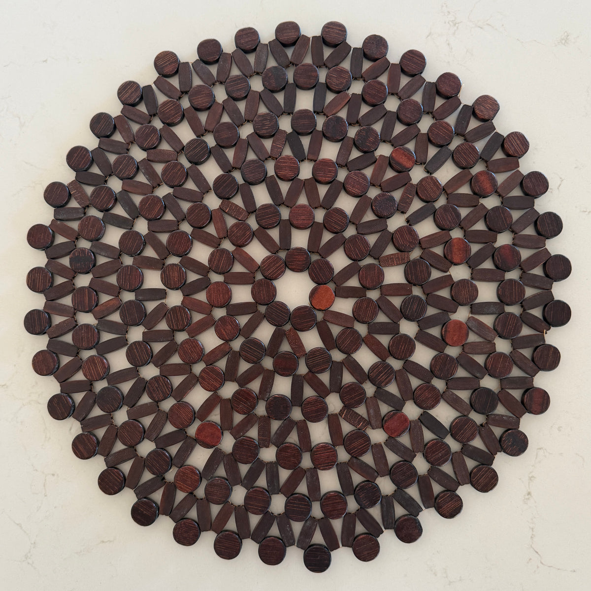 Bamboo Placemat XL | Chocolate or Tan