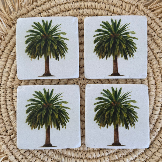Drink Coasters | set of 4 | Desert Palm | NEW ARRIVAL