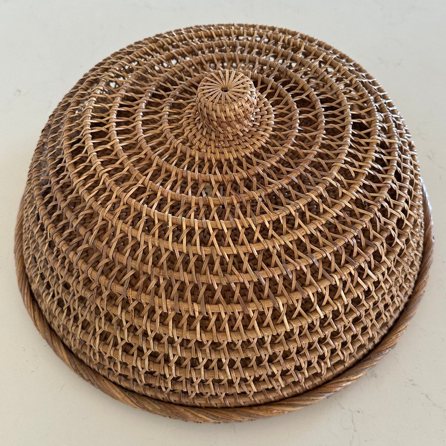 Hamptons Rattan Tray + Cover | Honey Tan | Large | NEW ARRIVAL