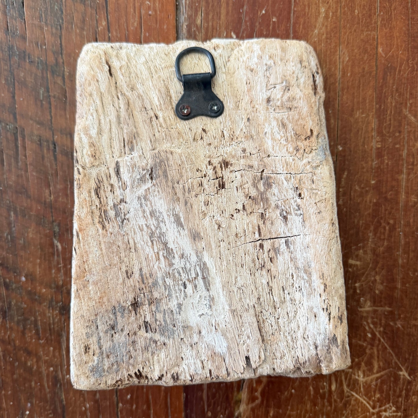 BoHo Indian Whitewashed Carved Wall Hook | Single | ONLY 1 LEFT