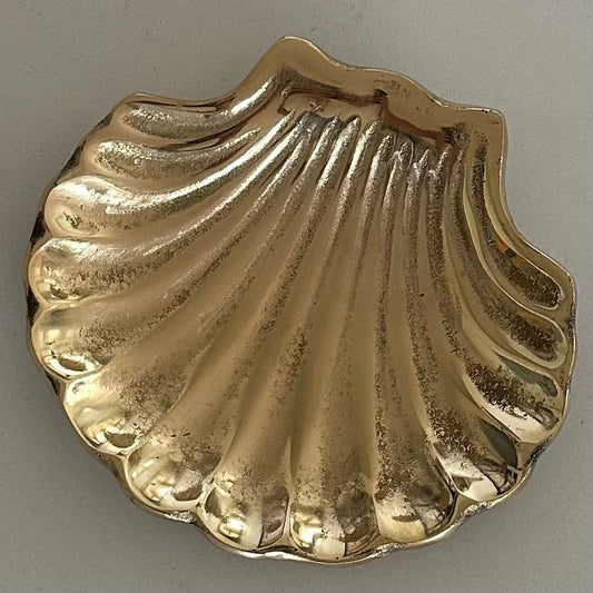 Brass Trinket Tray | CLAM SHELL