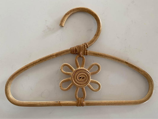 Abbey Natural Bamboo Coat Hanger | Child Size