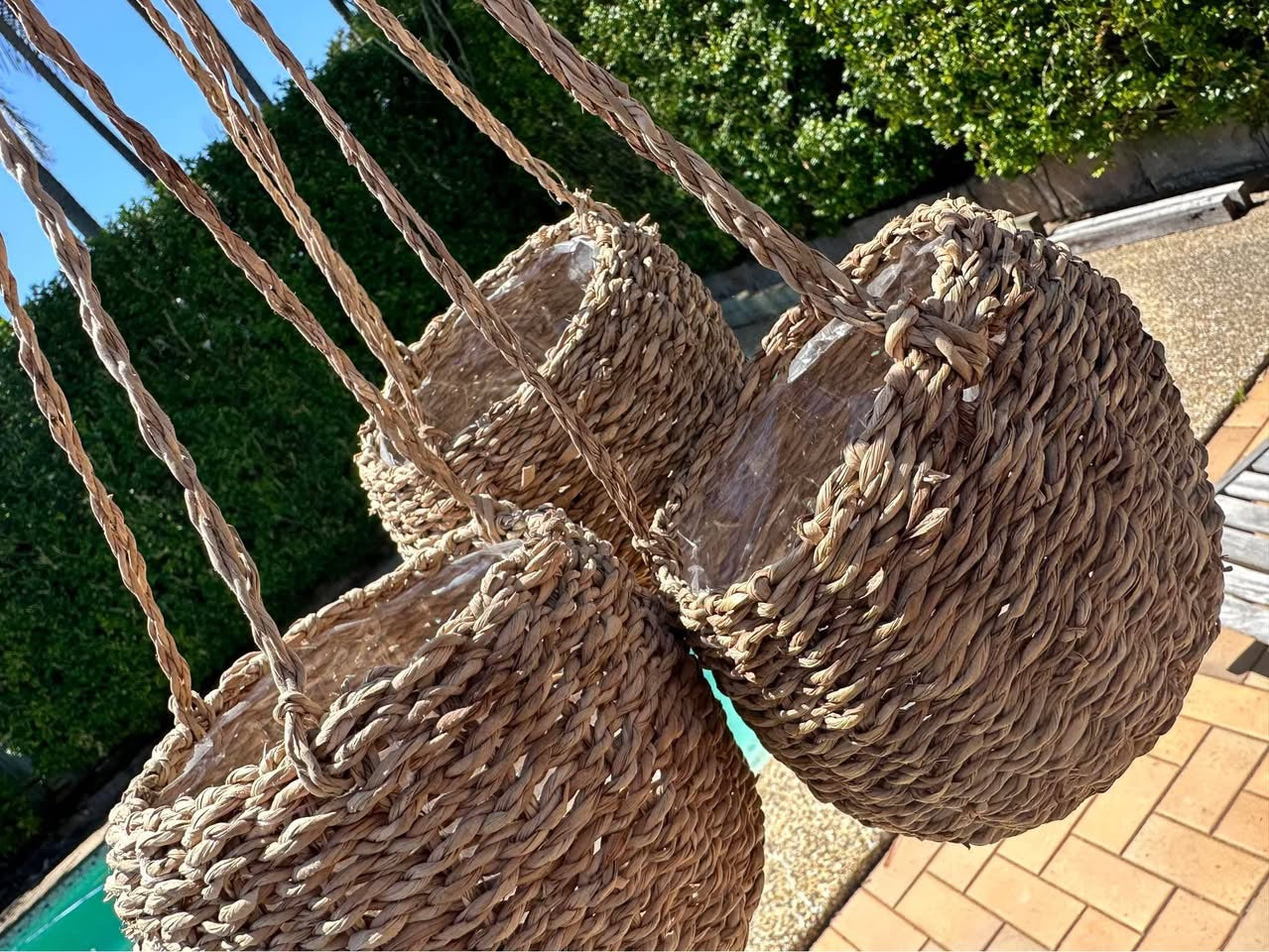 Natural Seagrass Hanging Pot/Basket