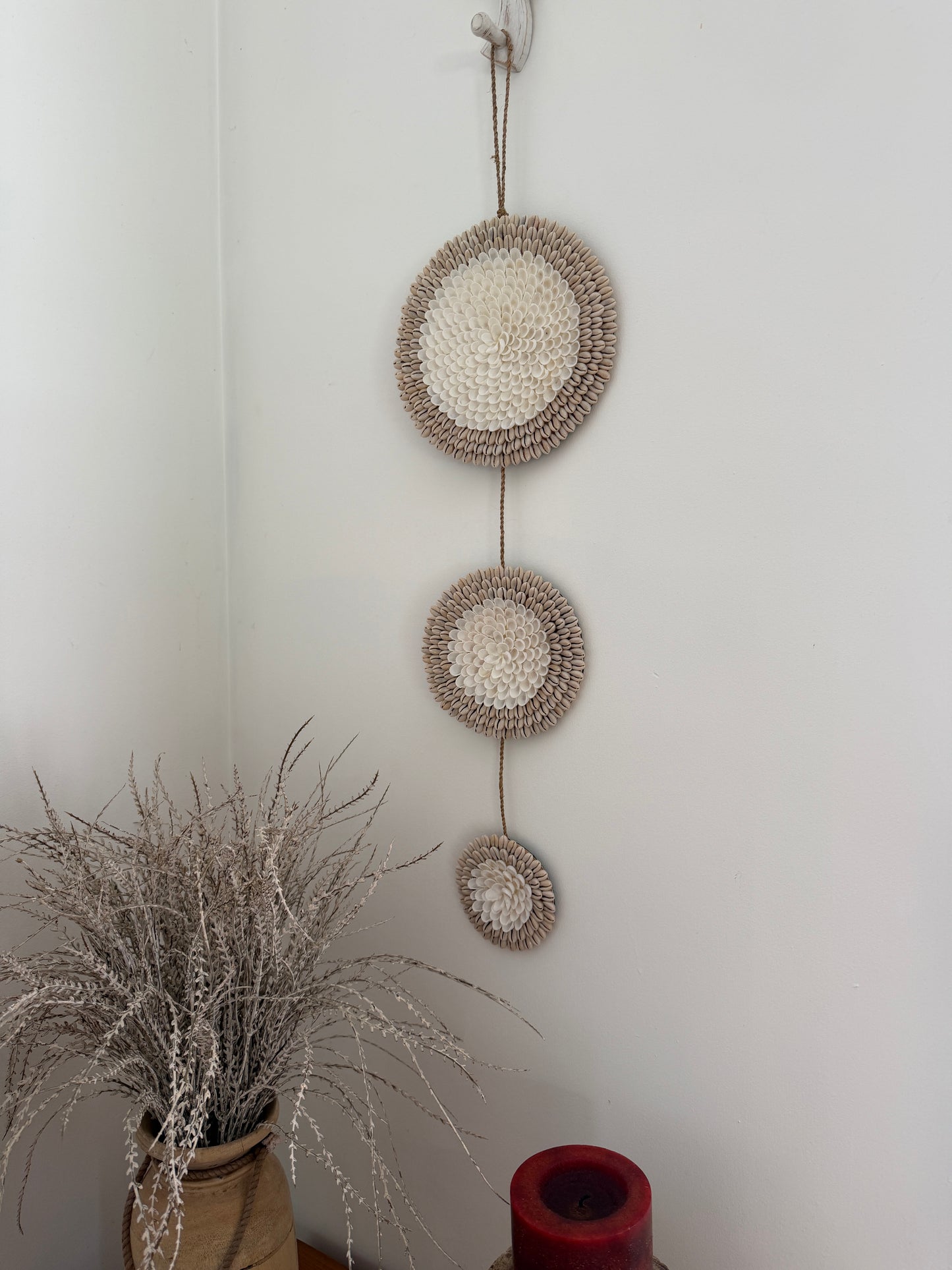 BoHo Shell Wall Hanging | Trio | Duo | RE STOCKED