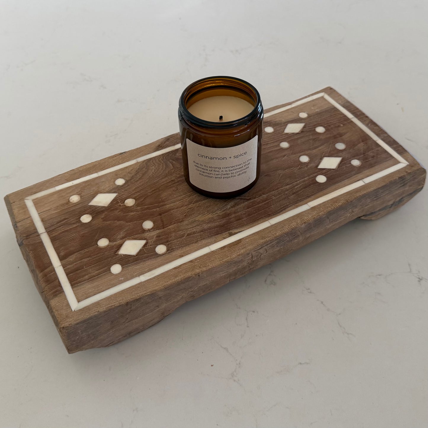 BoHo Detailed Vintage Board/Riser | Inlay | ONLY 1 AVAILABLE