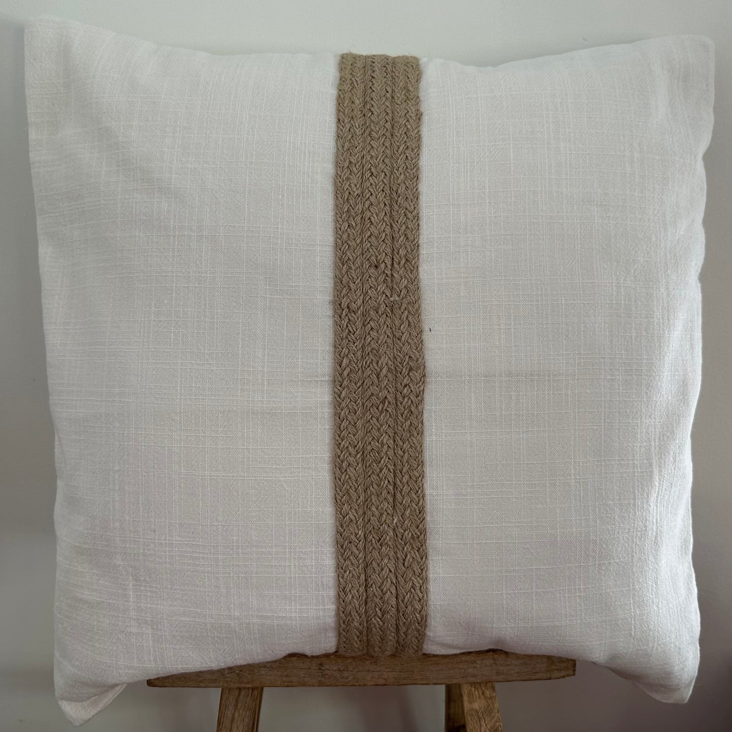 Beaches Coastal Cushion Cover | Ivory | Jute | 2 Styles