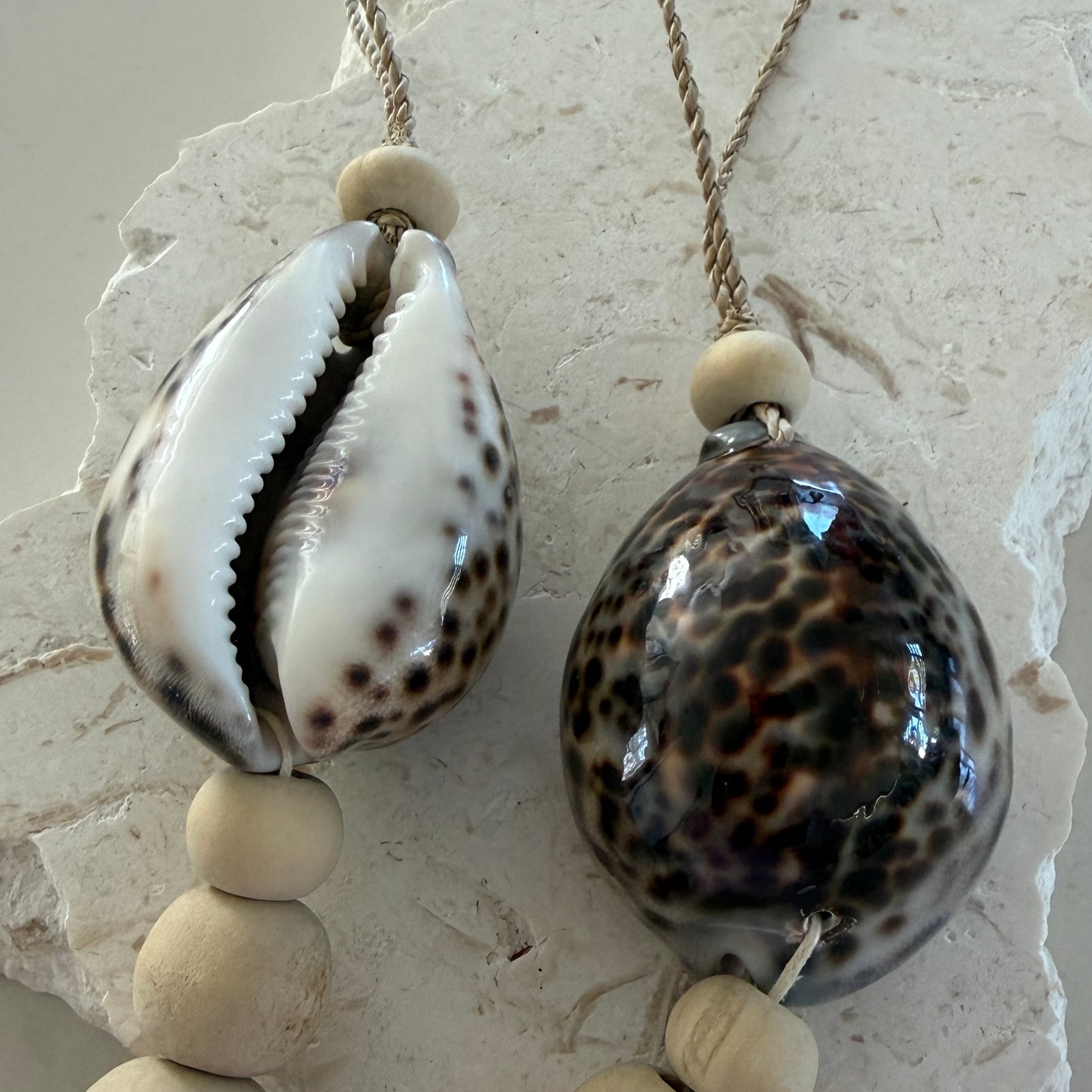 Cowrie & Beads Shell Tassel | Curtain Tie Back | Cowrie Shell