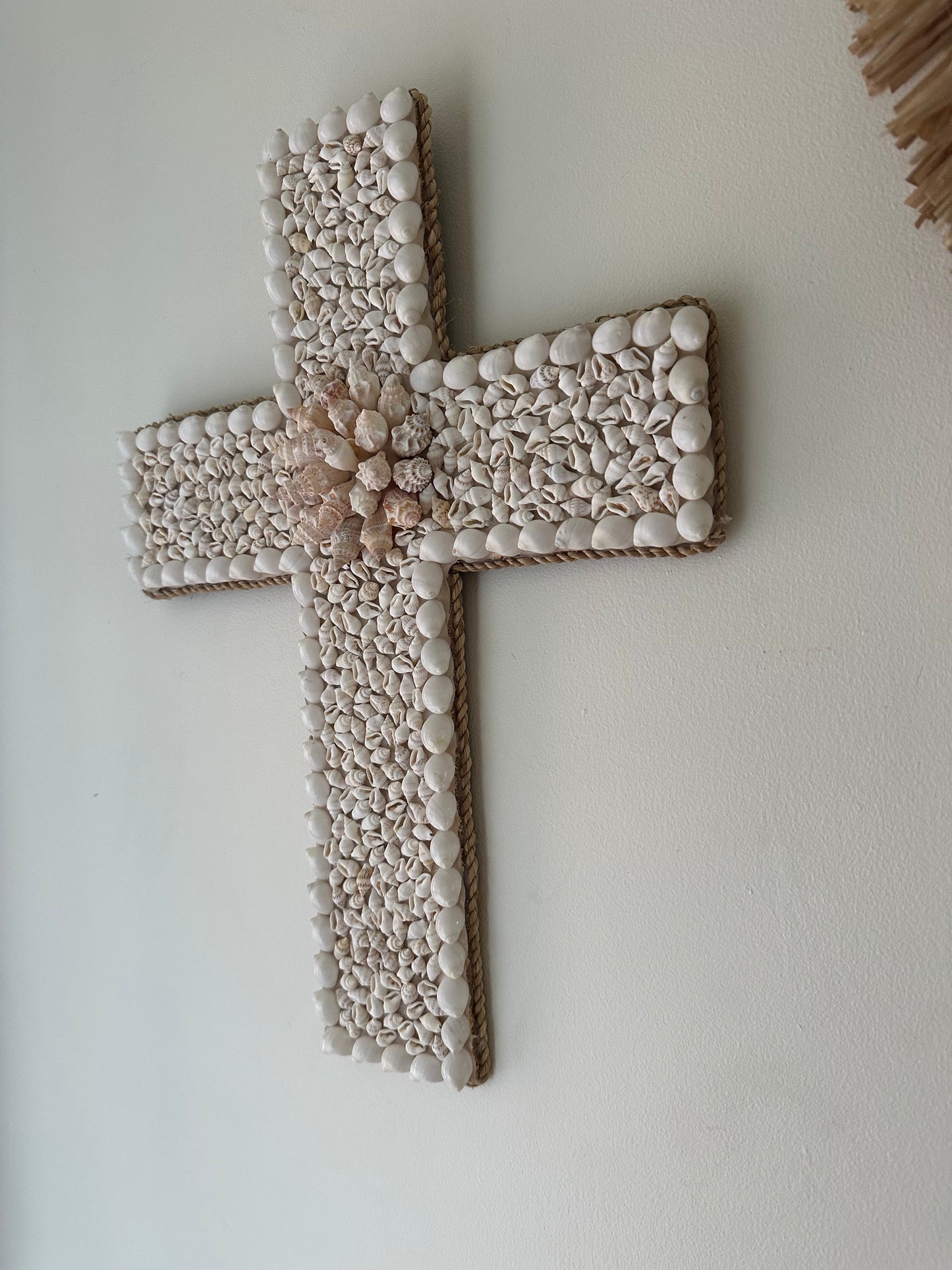 Seaside BoHo Shell Cross | Large | ONLY 1 LEFT