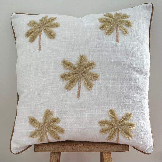 Toffee Palms Cushion Cover | 3 Sizes