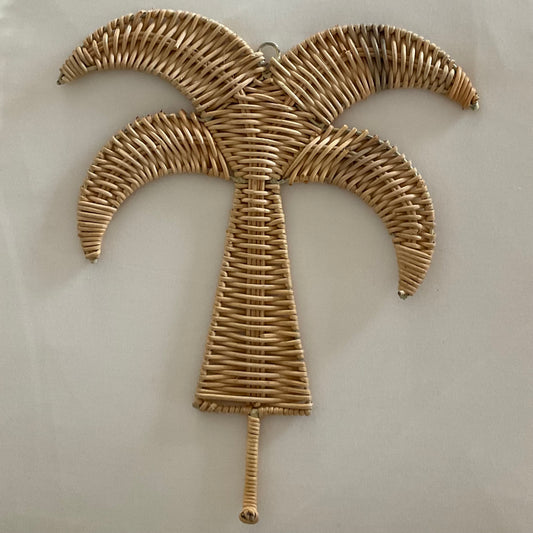Natural Rattan Wall Hook PALM TREE | SECOND B