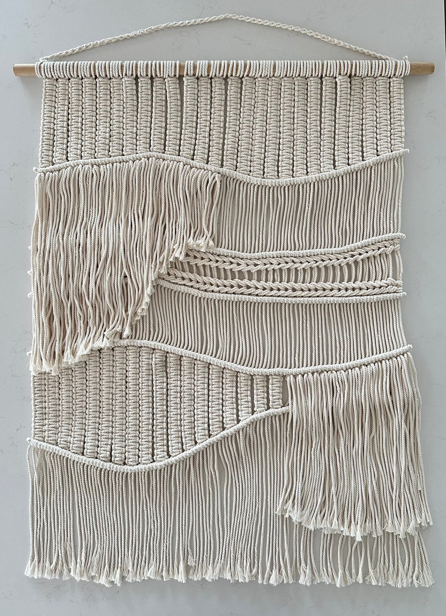 Cotton BoHo Wall Hanging | Macrame