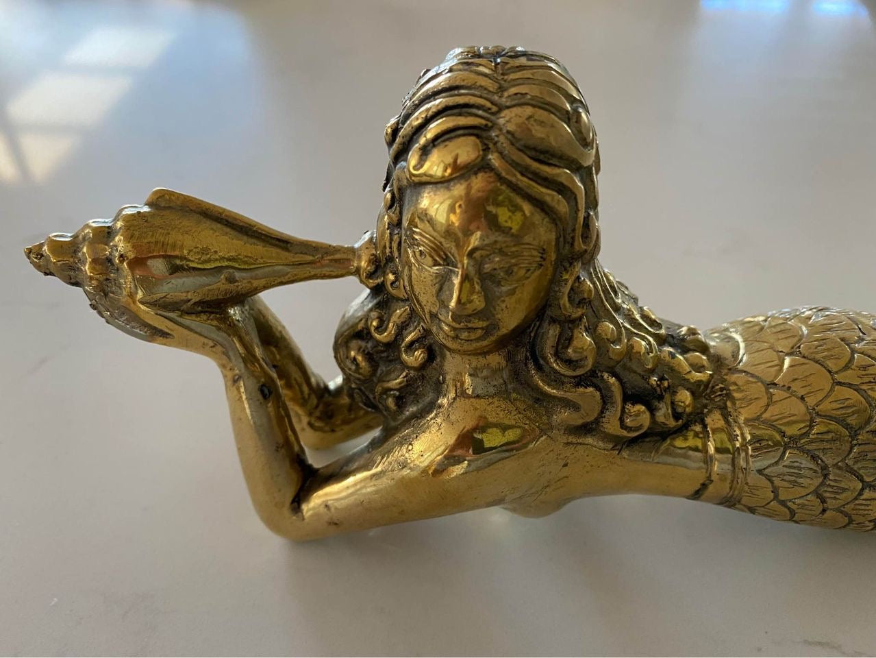 Brass Mermaid | Coastal Decor