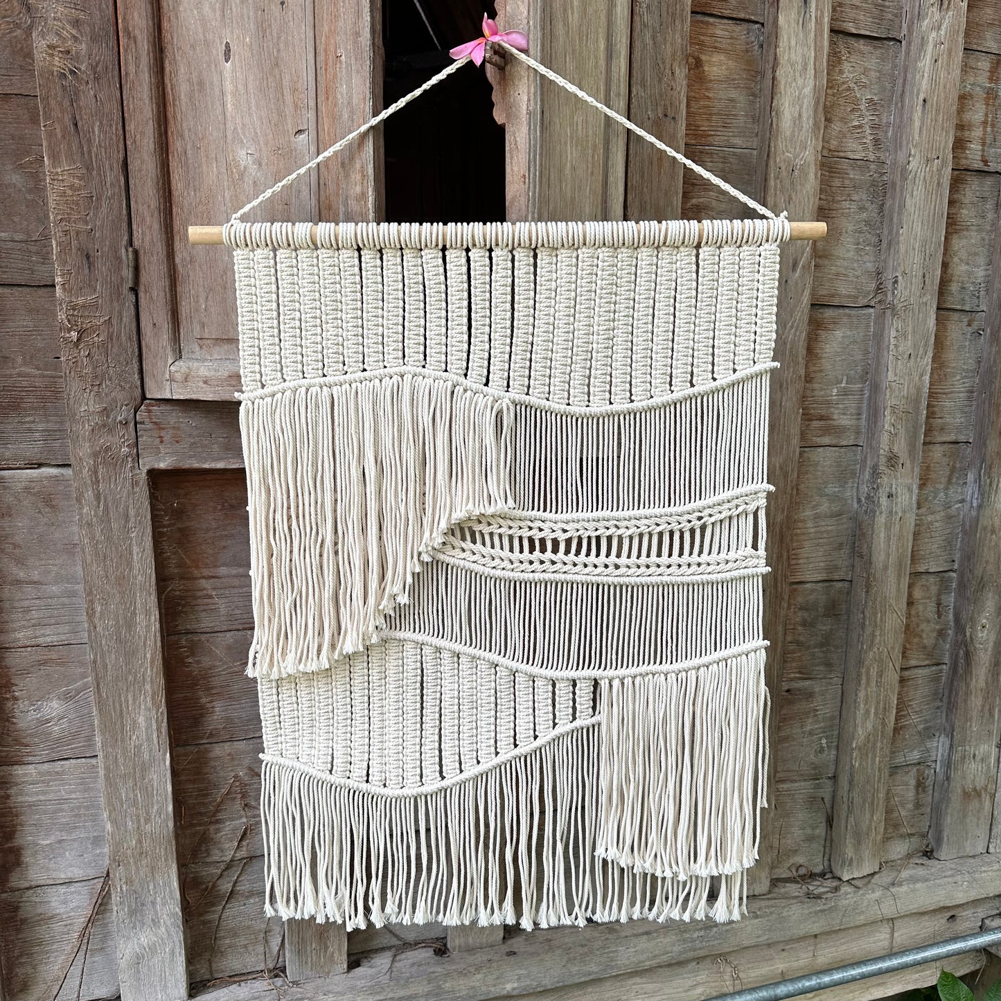 Cotton BoHo Wall Hanging | Macrame