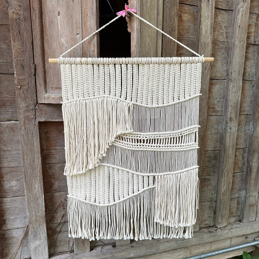 Marrakech Cotton BoHo Wall Hanging | Macrame