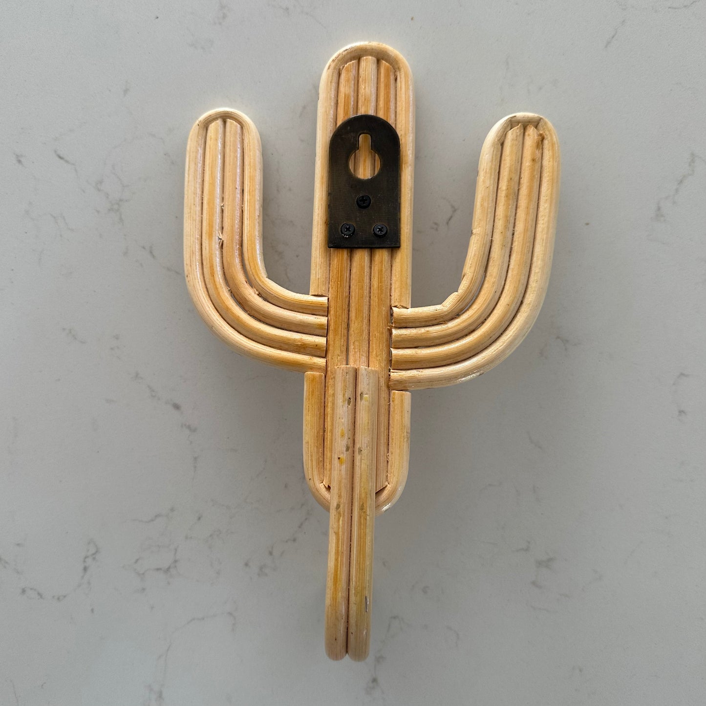 Rattan Wall Hook | Cactus | Natural | BoHo