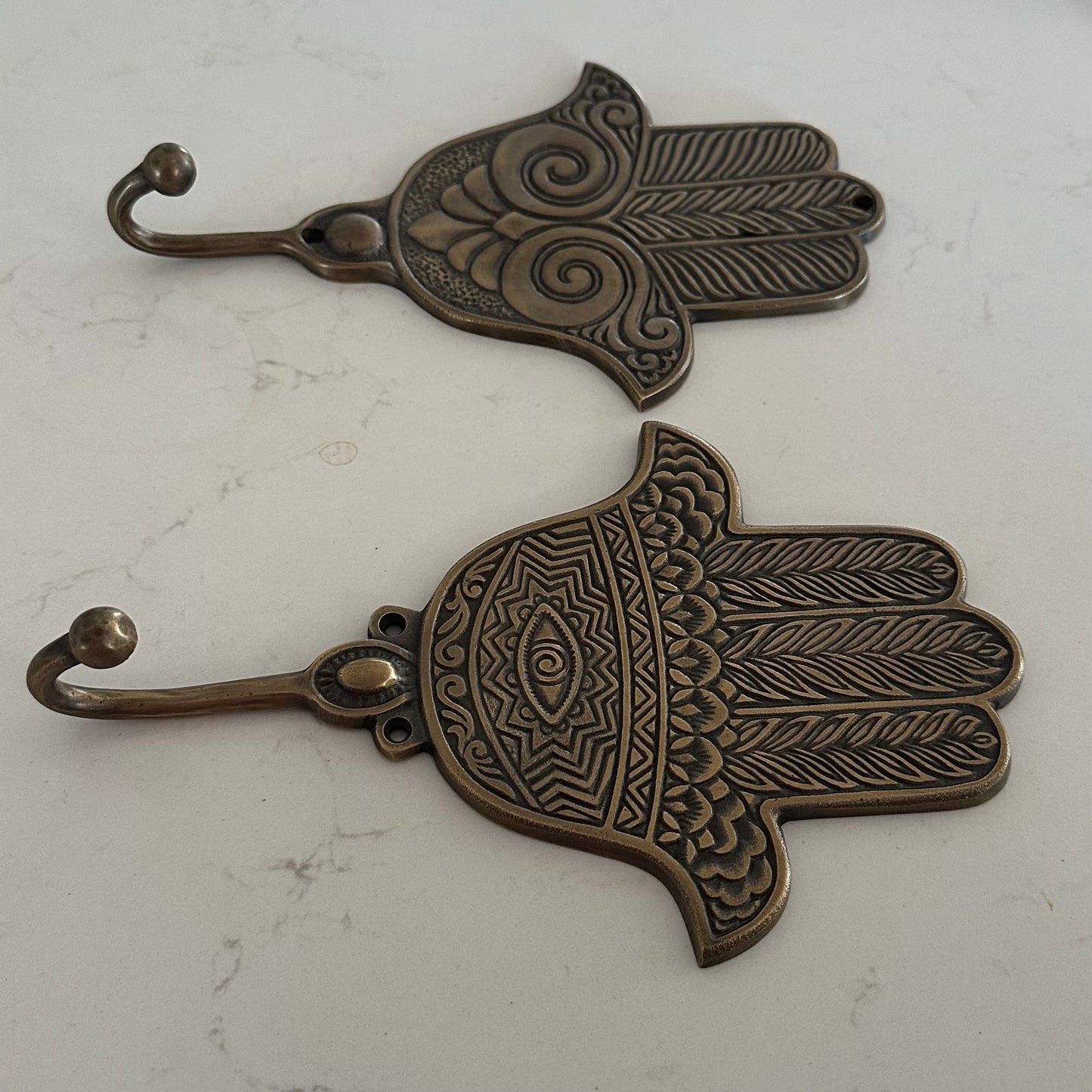 Boho Mandala Brass Wall Hook | 4 Styles