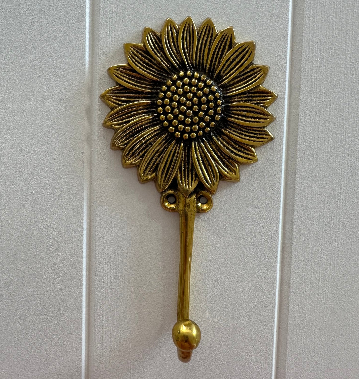 Sunflower Wall Hook | Brass