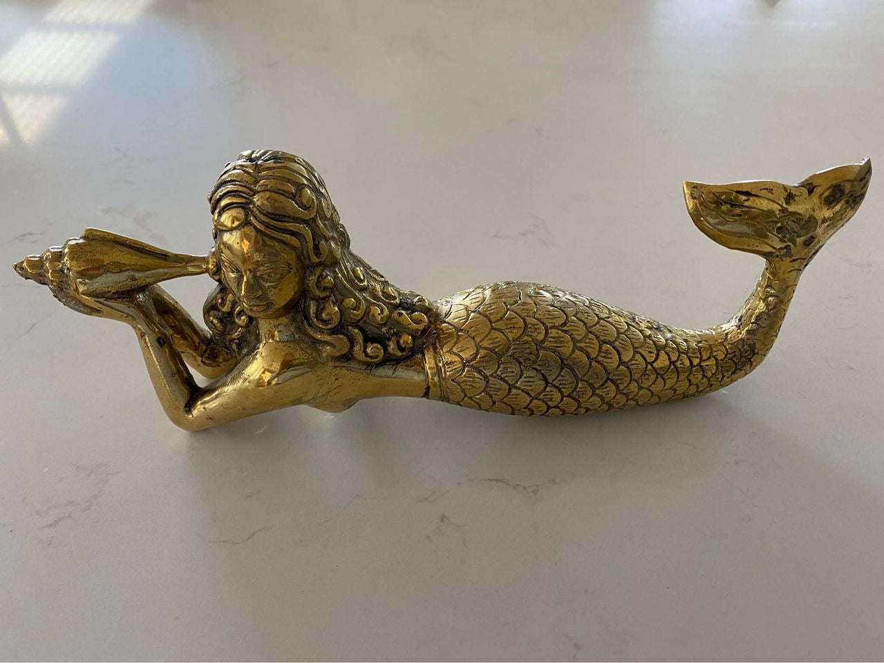 Brass Mermaid | Coastal Decor