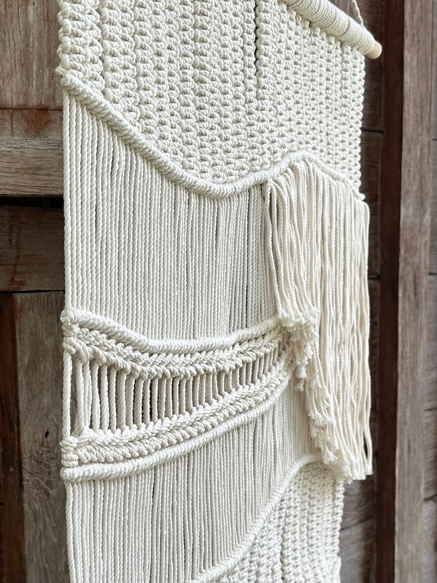 Cotton BoHo Wall Hanging | Macrame