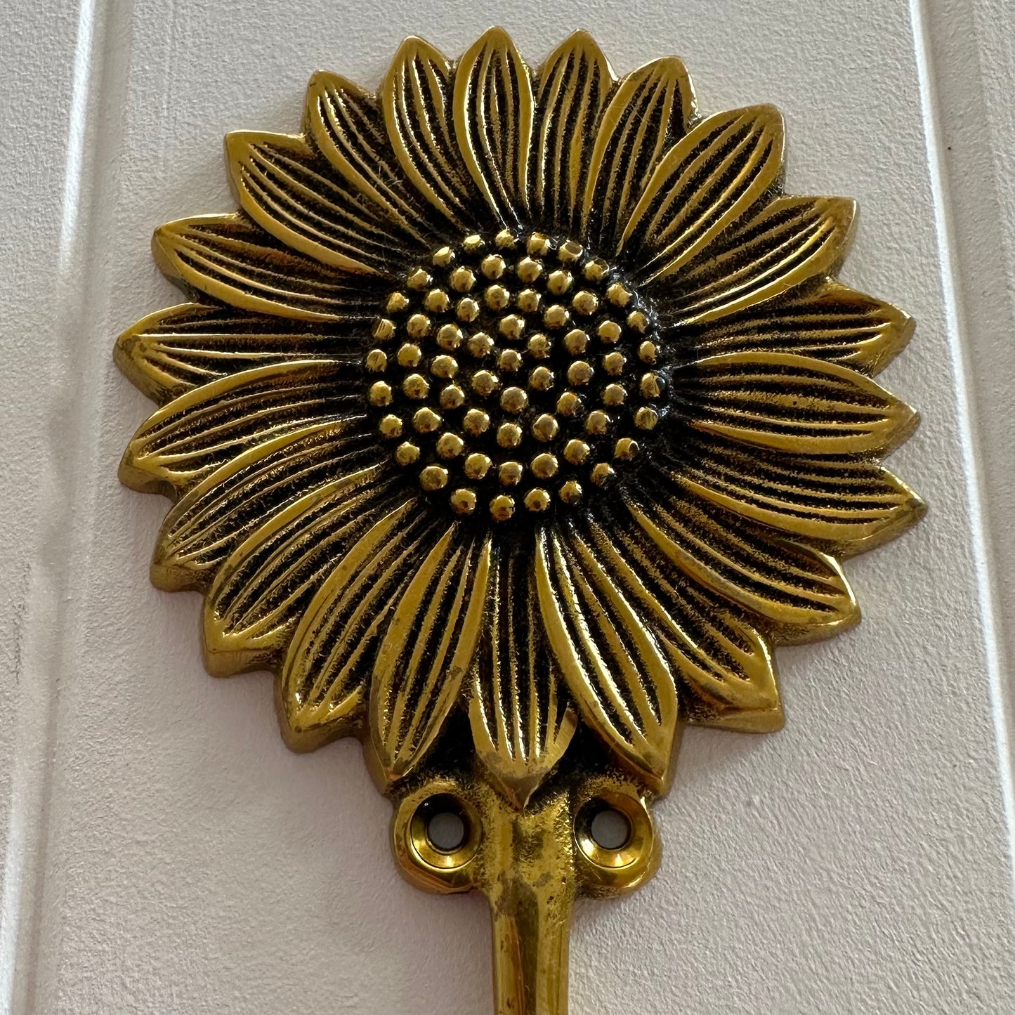 Sunflower Wall Hook | Brass