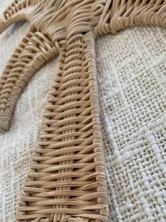 Natural Rattan Wall Hook PALM TREE | LAST 1