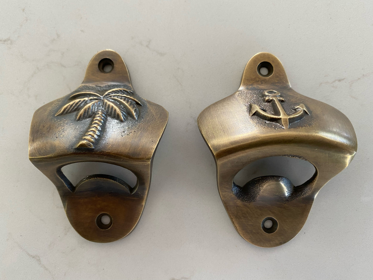 Brass Wall Mounted Bottle Opener