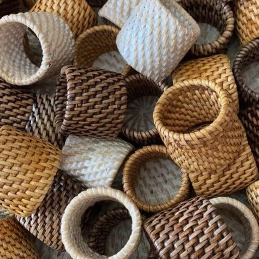 Rattan Napkin Rings | BEST SELLER – BoHo Dream Aus