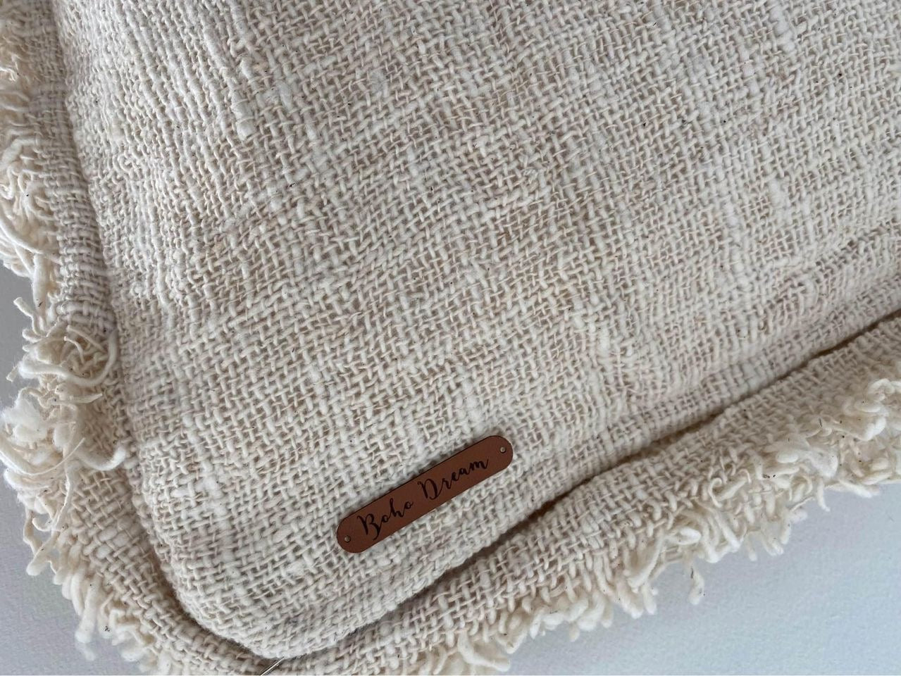 Organic Cotton Slub Cushion Cover | Stitching | Clearance