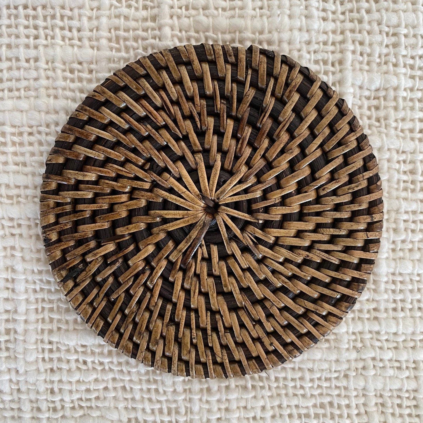 Rattan Drink Coasters