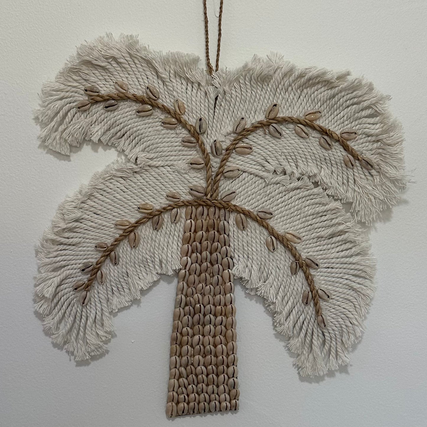 Coastal Hanging Palm Tree | COTTON + COWRIE | ONLY 2 LEFT