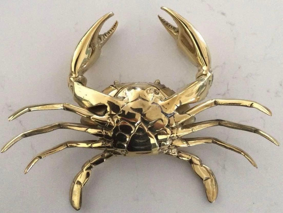 Brass Crab Decor | 3 Sizes