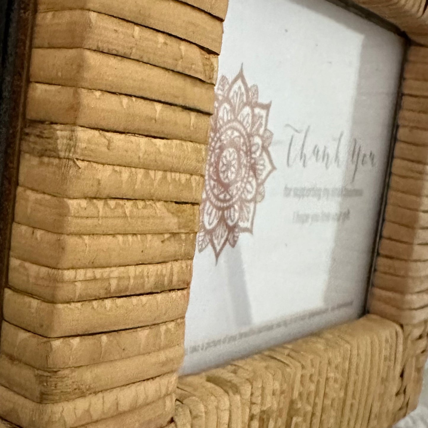 Rattan Picture/Photo Frame