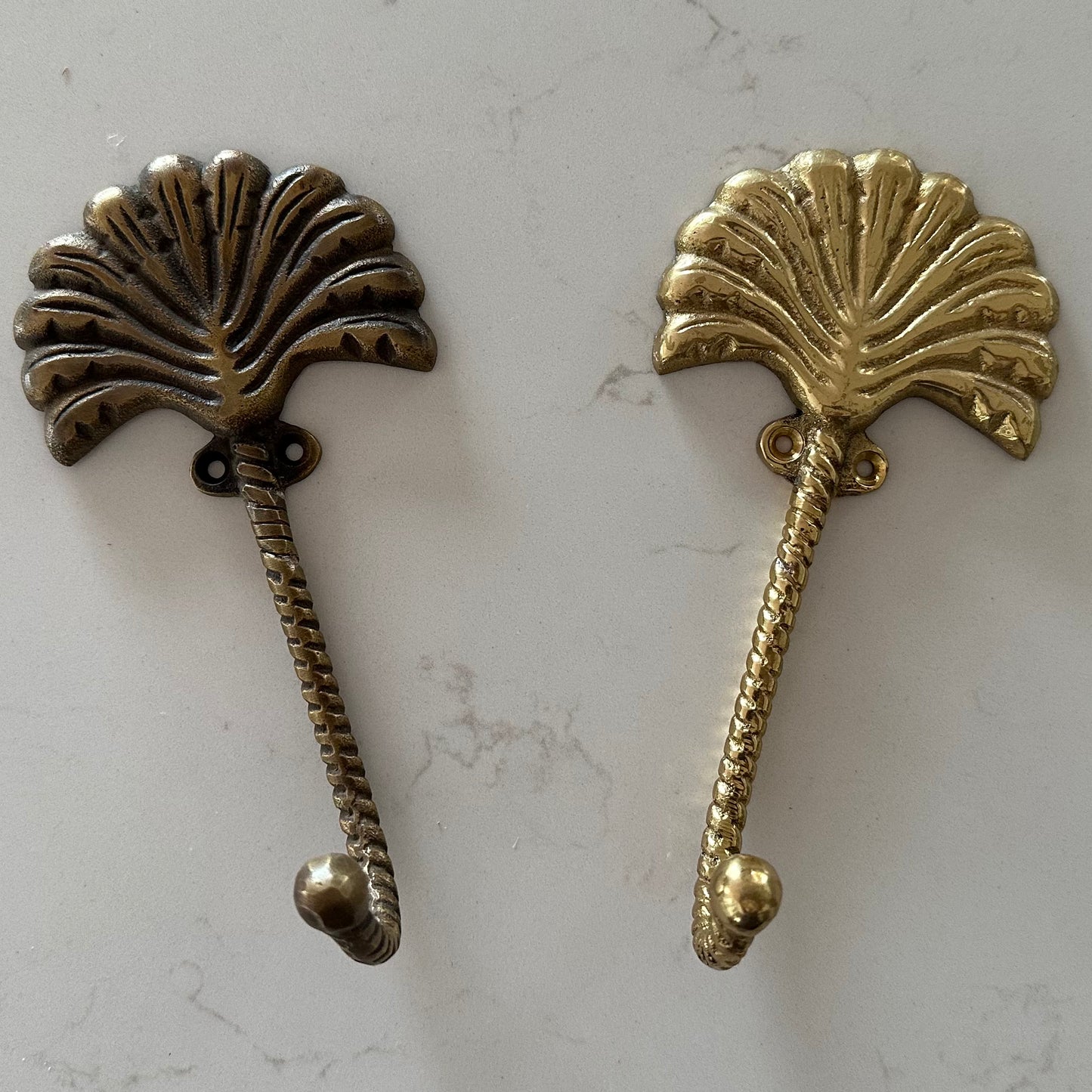 Brass Fan Wall Hook