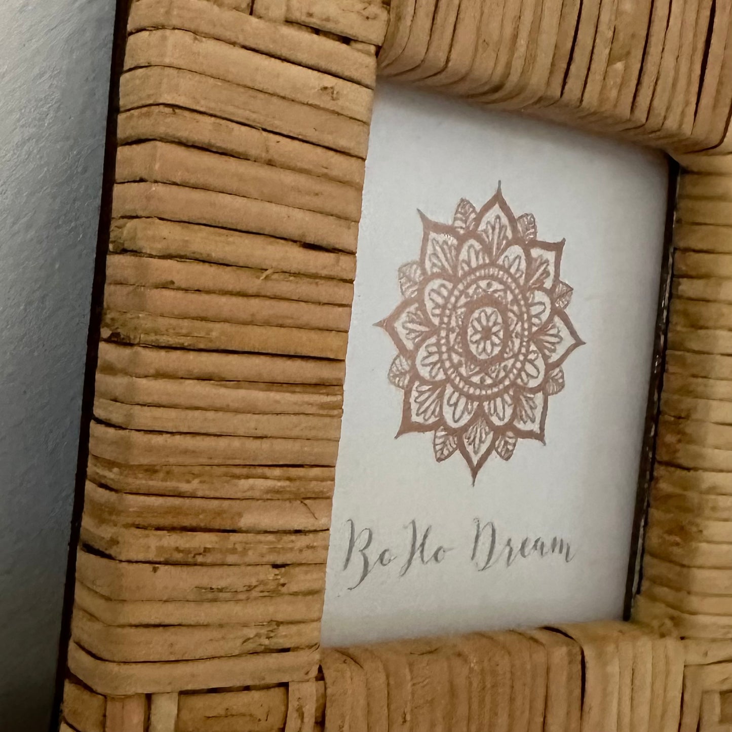 Rattan Picture/Photo Frame