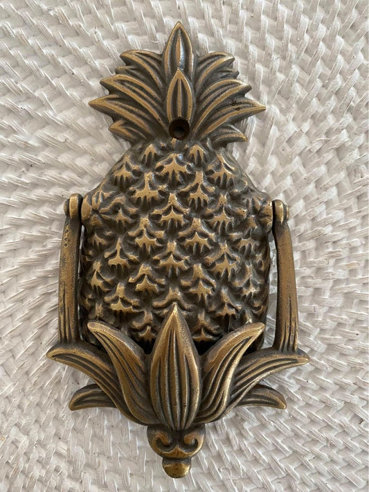 Pineapple Brass Door Knocker