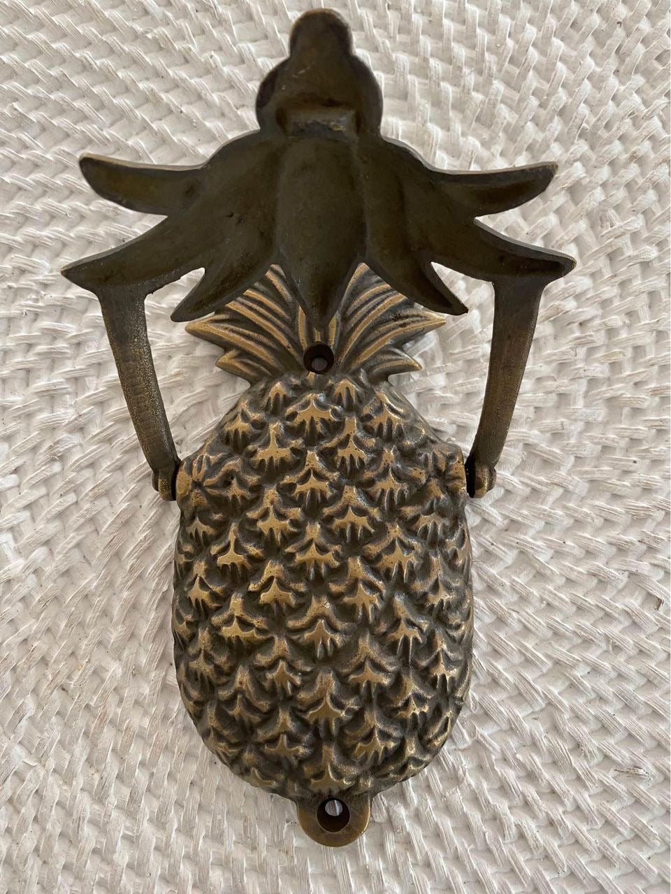 Pineapple Brass Door Knocker