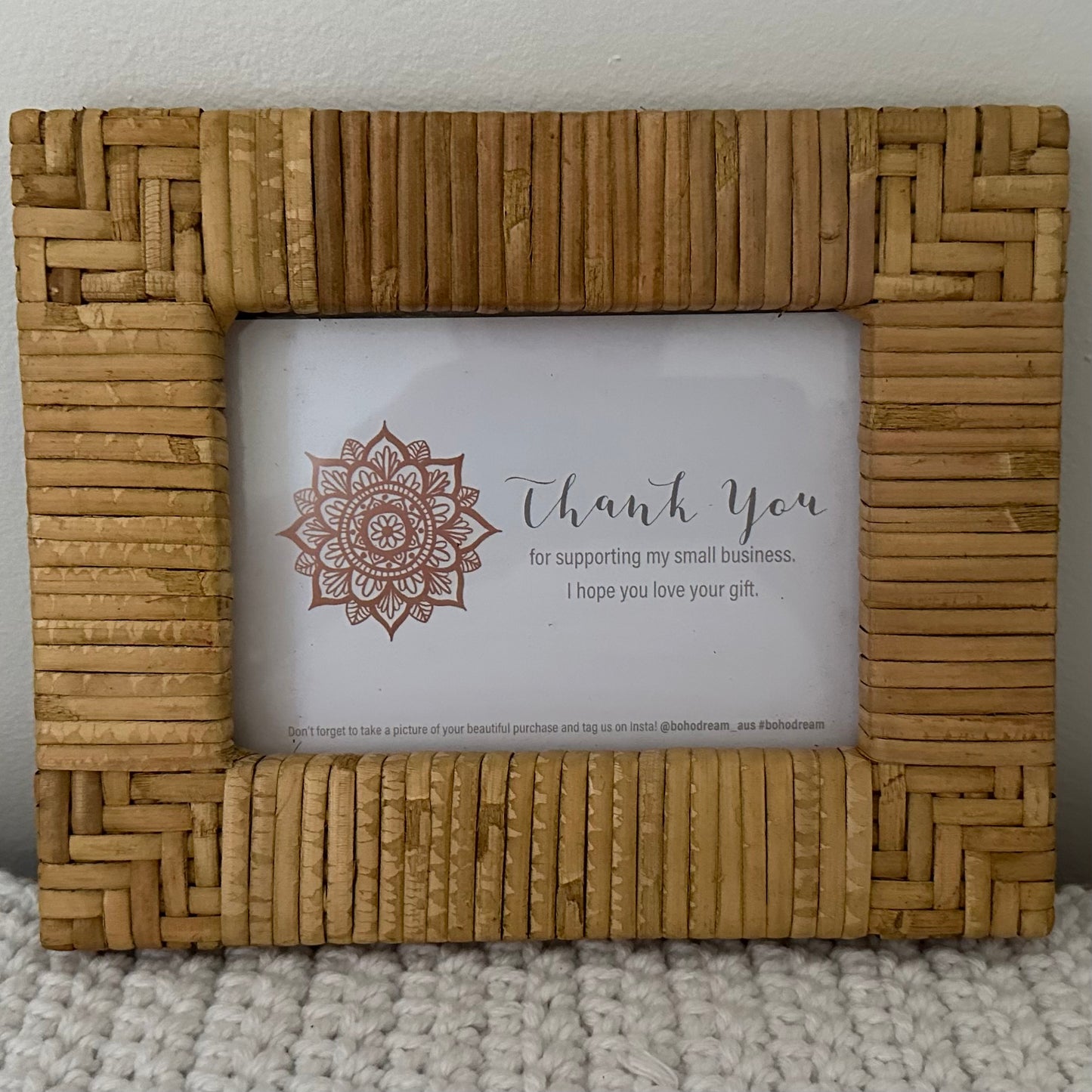 Rattan Picture/Photo Frame