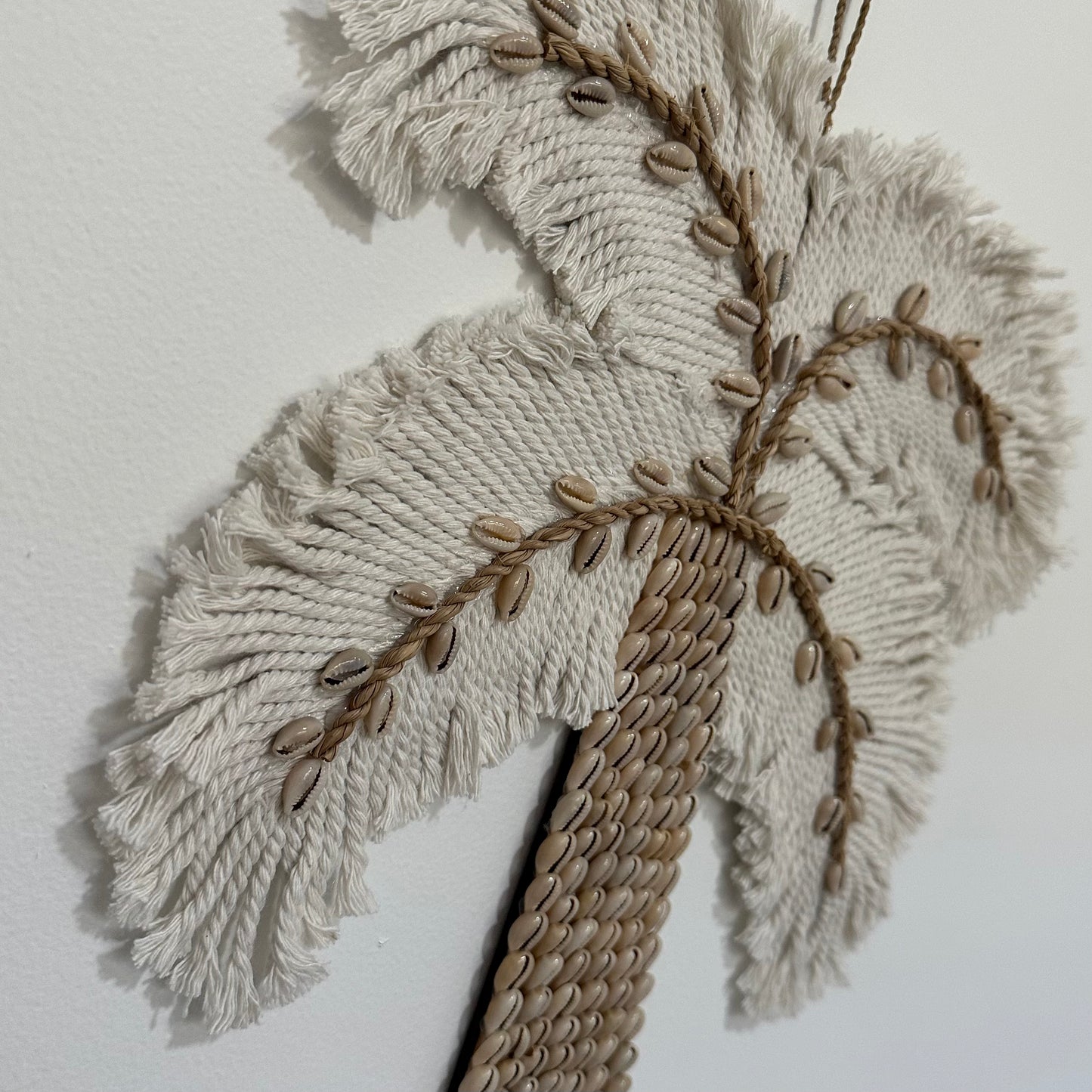 Coastal Hanging Palm Tree | COTTON + COWRIE | ONLY 2 LEFT