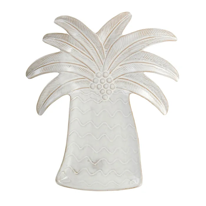 Boho Palm Tree Dish/Spoon Rest | Ceramic