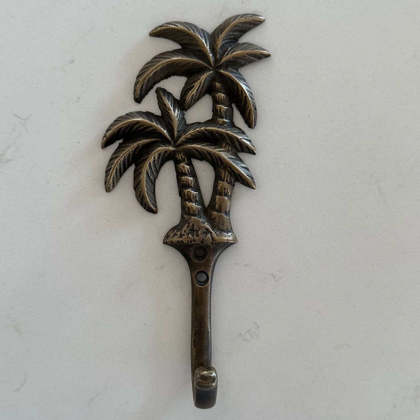 Brass Palm Trees Wall Hook | Antique | RE STOCKED