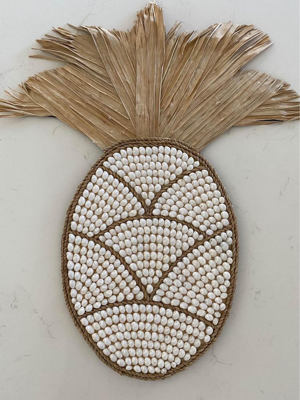 XL Pineapple Shell Wall Hanging | Moon Shell | ONLY 1 LEFT